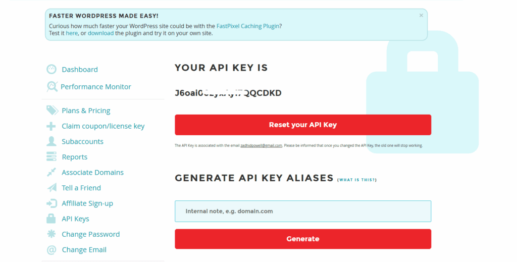 Shortpixel image optimizer API