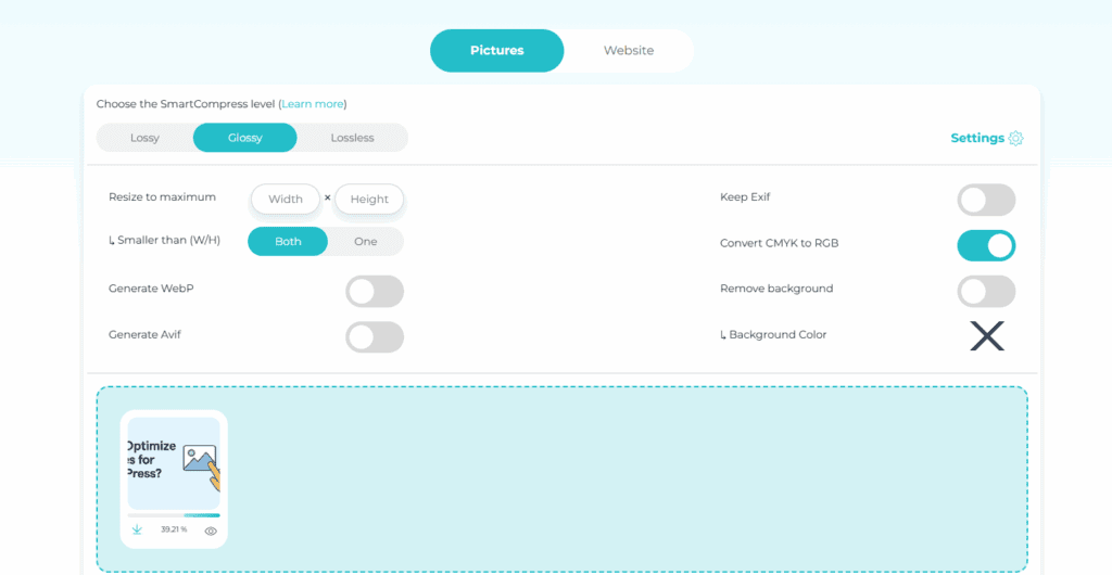 Shortpixel image optimizer to optimize images for WordPress