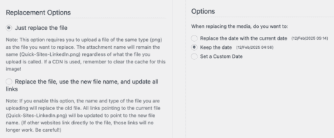 Replace Media Files in the WordPress Media Library Easily