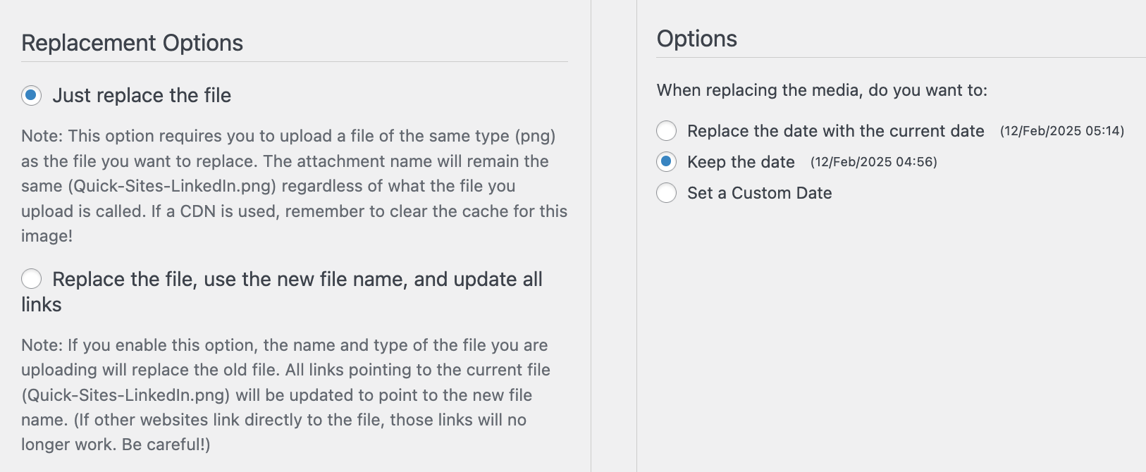 Replace Media Files in the WordPress Media Library Easily