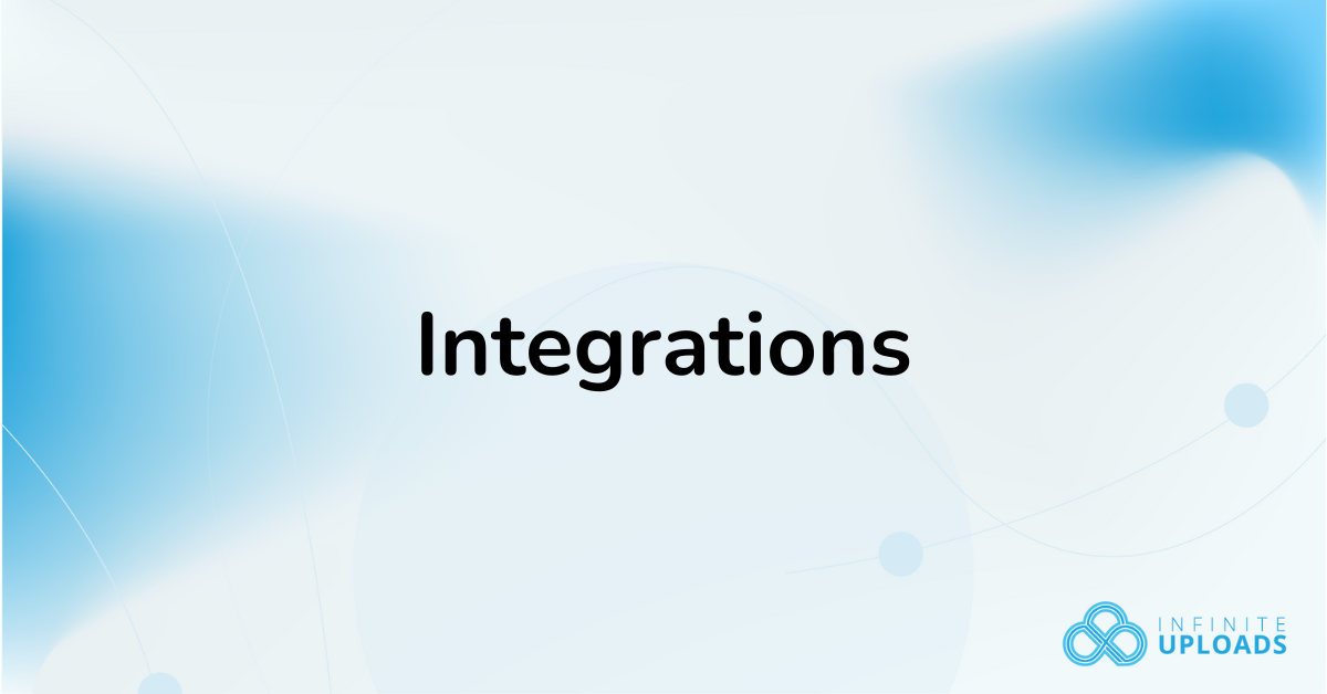 Infinite Uploads integrations for WordPress media and performance