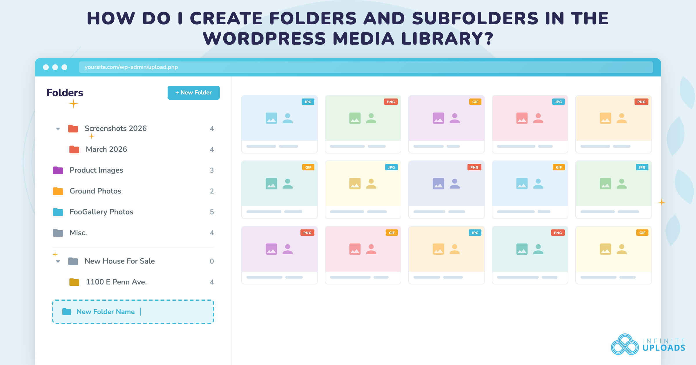 How Do I Create Folders and Subfolders in the WordPress Media Library ...