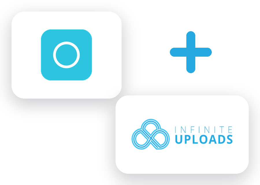 Smush and Infinite Uploads logos
